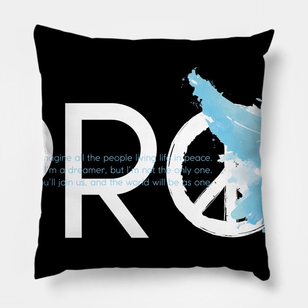 Pro Peace Pillow by Insomnia_Project