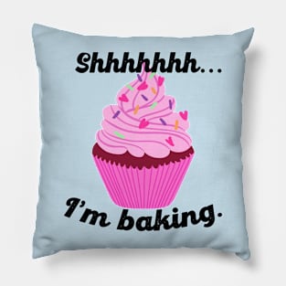 Shhhhh... I'm baking! Pillow