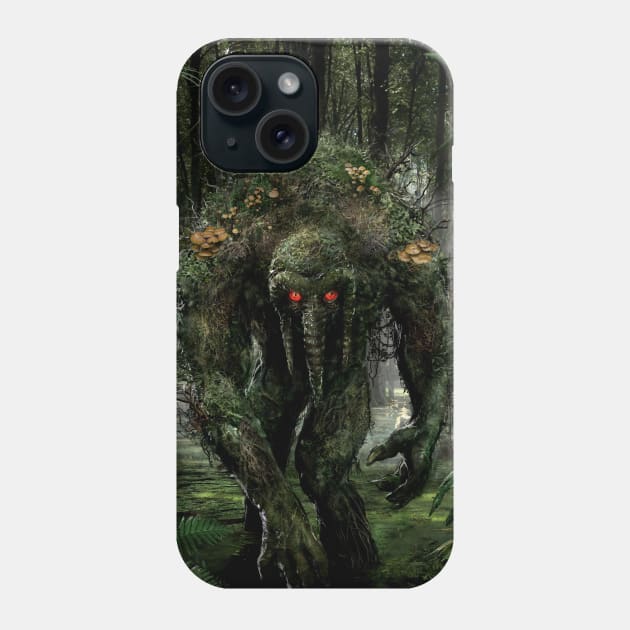 Man Thing Phone Case by uncannyknack