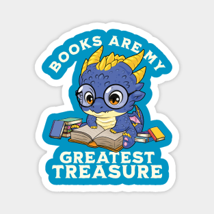 Book Dragon Magnet