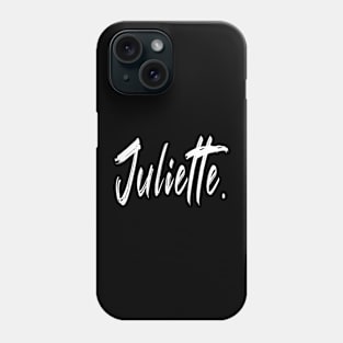 Name Girl Juliette Phone Case