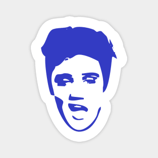 Blue Elvis Magnet