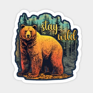 Stay Wild Magnet