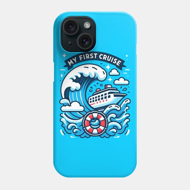 My First Cruise Phone Case by PhotoSphere