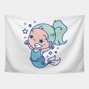 Competitive Mermaid Tapestry