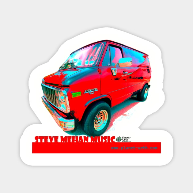 Steve Mehan Music - Chevy Van Magnet by SteveMehanMusic