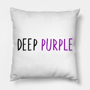 Deep Purple Pillow