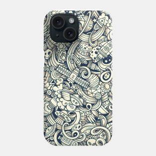 Space Art Doodle 3 Phone Case