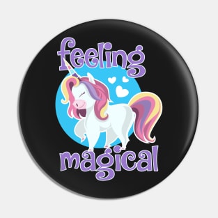 Feeling Magical Cute Unicorn Pin