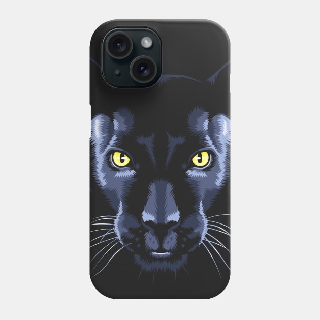 Black Panther Phone Case by albertocubatas