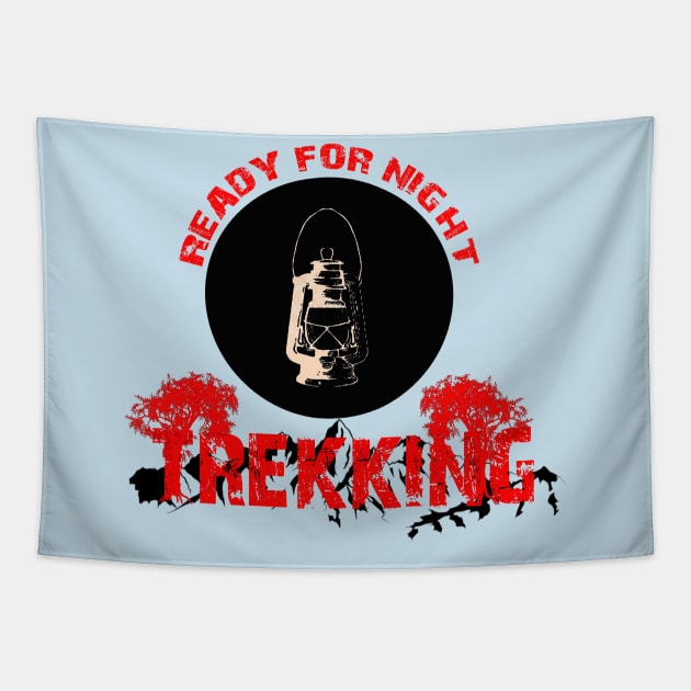 trekking and Hiking fun adventure night trek Tapestry by The Bombay Brands Pvt Ltd