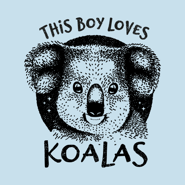 This Boy Loves Koalas by bangtees