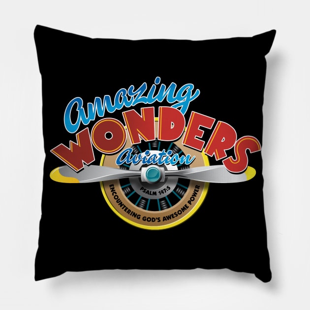 amazing wonders Pillow by Zeronimo66