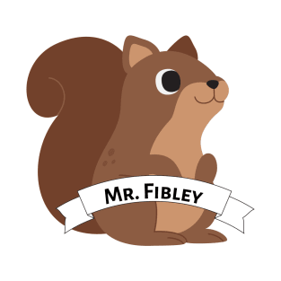 Mr. Fibley - squirrel -Stranger Things Inspired T-Shirt