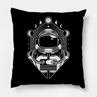 Lunar Spaceman Pillow