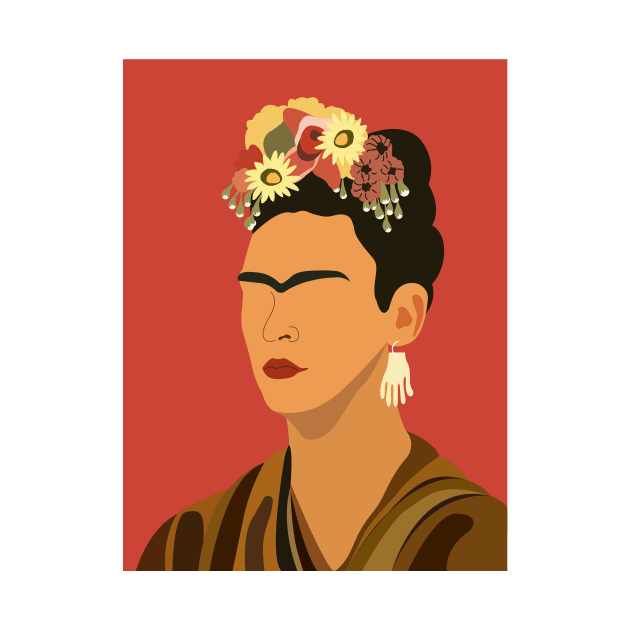 Frida Kahlo by Kara Designs