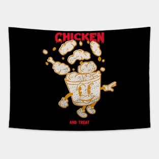 Chicken and Treat Tapestry