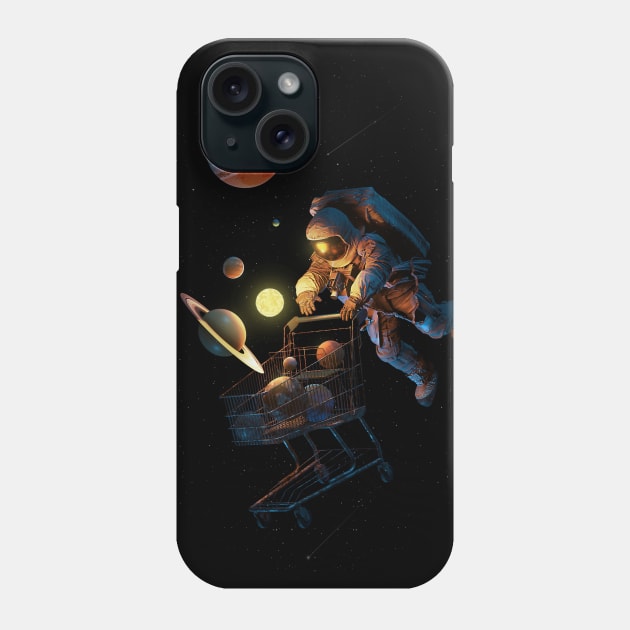 Space Cart Phone Case by nicebleed