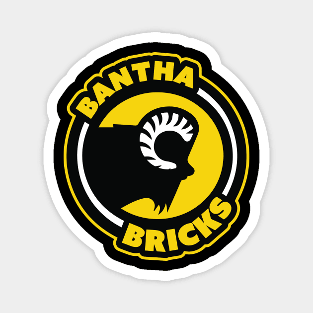 Bantha Bricks Gold Leader Magnet by banthabricks