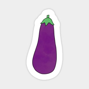 Eggplant Emoji Magnet