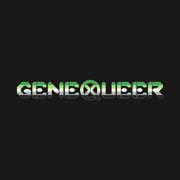 Genequeer Aromantic by Merch of X