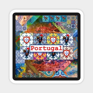 Portuguese folk art Magnet