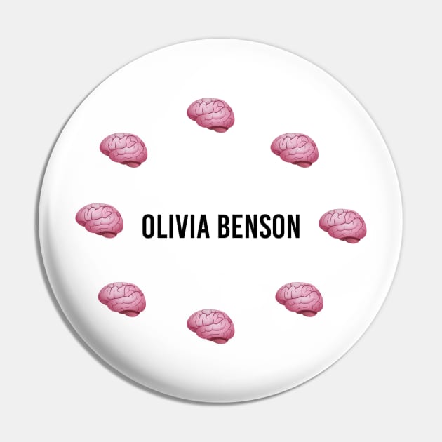 Olivia Benson on The Brain Pin by akastardust