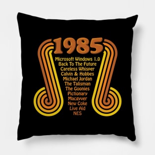 1985 - Best of the Eighties Pillow