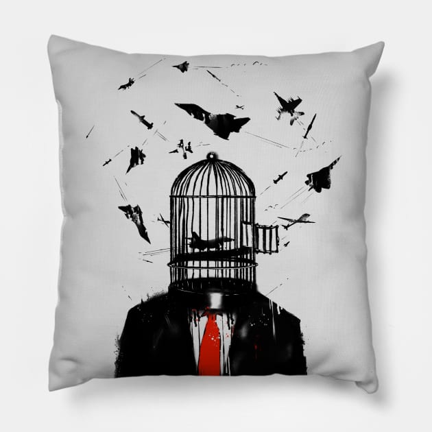 Free Birds Pillow by nicebleed