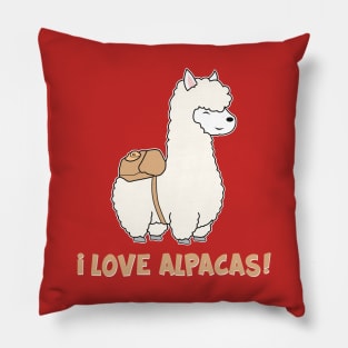 I love Alpacas Pillow