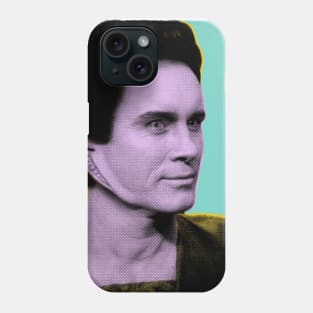 Comic Book Pop Art Purple Eyed Diplomat Clone Jeffrey Phone Case