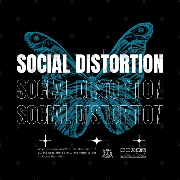 Social Distortion // Butterfly by Saint Maxima