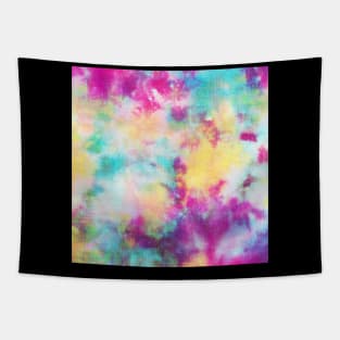 Pink Tie-Dye Tapestry