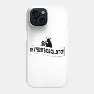 My Mystery Book Collection Label Phone Case