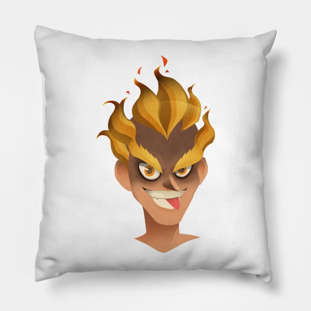 Junkrat Pillow by Kurtssingh