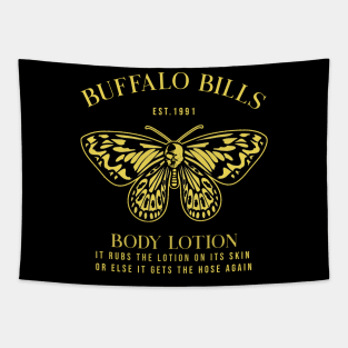 Buffalo Bill's Body Lotion Yellow Vintage Tapestry