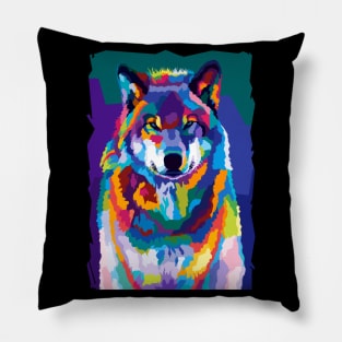 Wolf Wpap Art Pillow