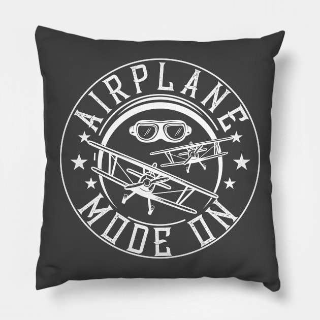 Airplane mode on Pillow by A-prints