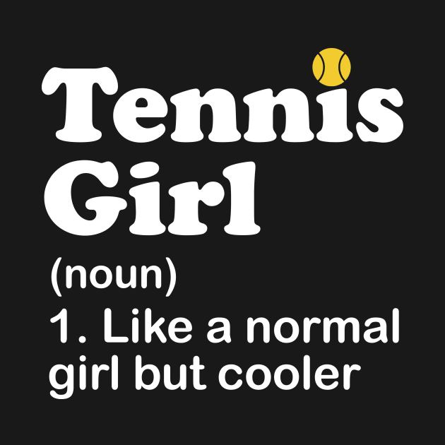 Tennis Girl by Bunder Score