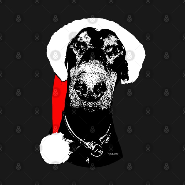 Doberman Claus by Tedwear