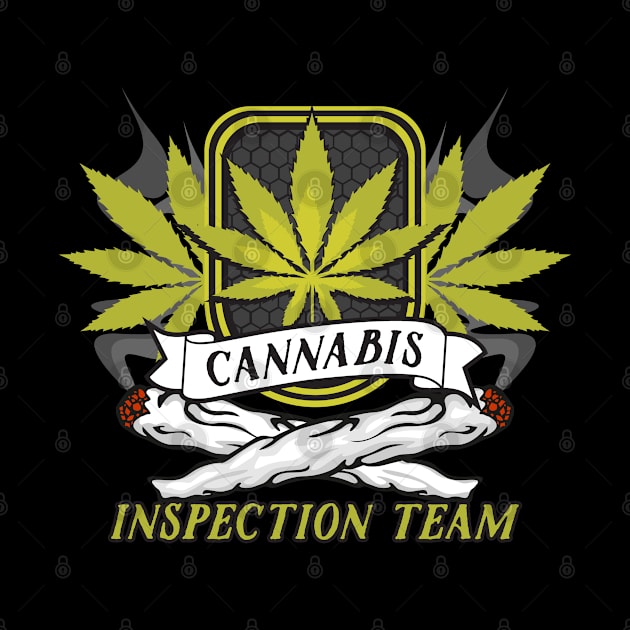 Cannabis Inspection Team Pot Smoker by RadStar