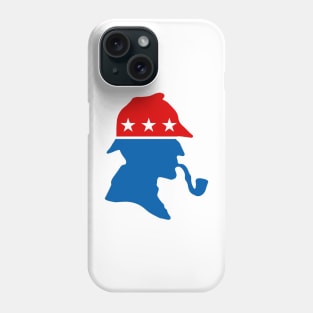 Sherlock Holmes Political parody Phone Case