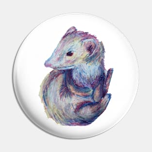 My Friends Ferret Pin