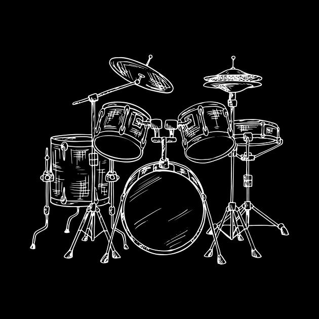 Drummer Musician Music Lovers by karolynmarie