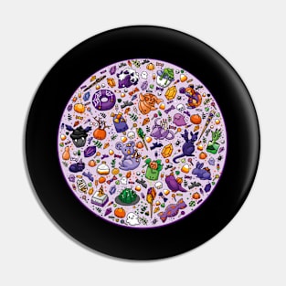 A Bowl of Halloween Pin