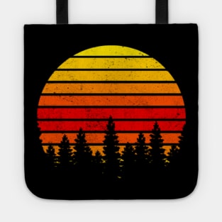 Retro Sunset Tote