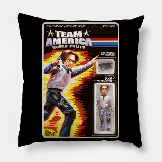 Team America Action Figure Pillow by BigMike