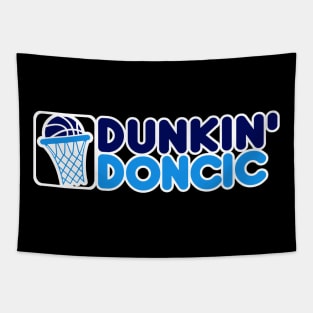 Dunkin' Doncic, Dallas Basketball Tapestry