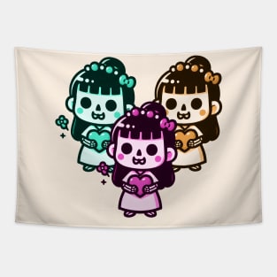 Ghost Dolls Tapestry