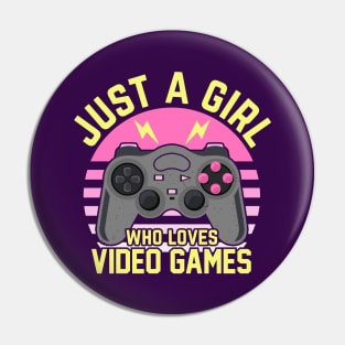 Girl Gamers Pin